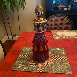 Mackenzie-Childs Tabletop Tassel Large Christmas Holiday